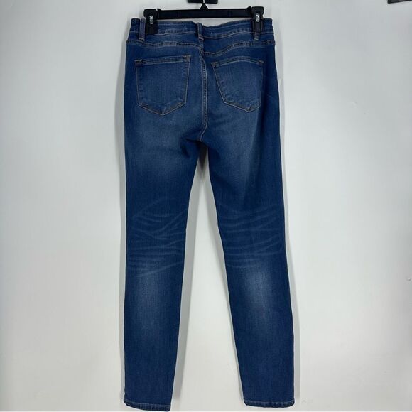 KANCAN Women’s Mid Rise Skinny Stretch Denim Jeans Sz 28 Style KC11214CHD - Picture 4 of 11